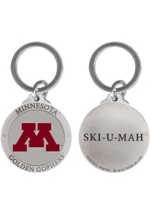 Maroon Minnesota Golden Gophers Metal Keychain