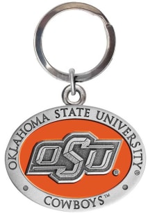 Oklahoma State Cowboys Metal Keychain