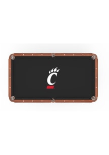 Black Cincinnati Bearcats Pool Table Cloth Pool Table
