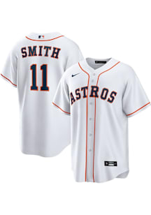 Cam Smith Houston Astros Mens Replica Home Jersey - White