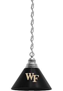 Wake Forest Demon Deacons Single Silver Billiard Lamp