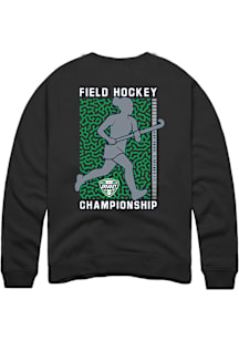 Summit Sportswear MAC Mens Black Field Hockey Long Sleeve Crew Sweatshirt