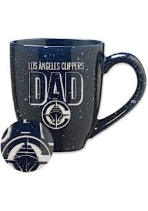 Los Angeles Clippers Dad 16oz Speckle Ceramic Mug - Navy Blue