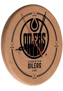 Edmonton Oilers Laser Engraved Wall Clock