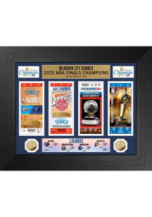 Oklahoma City Thunder 2025 NBA Finals Champions Deluxe Road to the NBA Finals Plaque