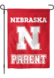 Nebraska Cornhuskers Parent Garden Flag - Red