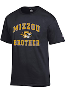 Champion Missouri Tigers Black Number One Brother Short Sleeve T Shirt