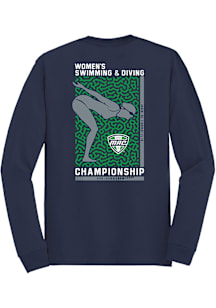Summit Sportswear MAC Navy Blue Women's Swim & Dive Championship 2026 Long Sleeve T Shirt