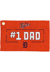 Detroit Tigers #1 Dad Waffle Golf Towel
