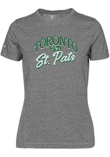 Levelwear Toronto St. Pats Womens Grey Maddox Origins Short Sleeve T-Shirt