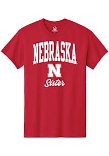Summit Sportswear Nebraska Cornhuskers Youth Red Sister Short Sleeve T-Shirt
