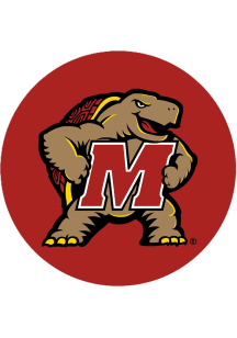 Red Maryland Terrapins 3&quot; Main Mark Button