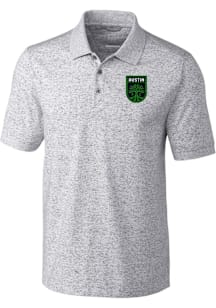 Cutter and Buck Austin FC Mens Graphite Advantage Space Dye Short Sleeve Polo