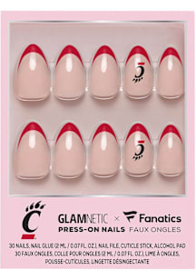 Cincinnati Bearcats Glamnetic Press On Nails Cosmetics