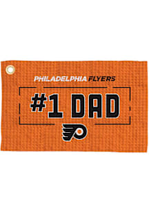 Philadelphia Flyers #1 Dad Waffle Golf Towel