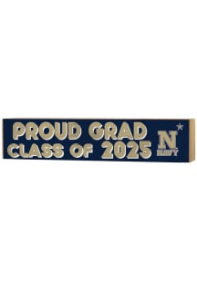 KH Sports Fan Navy Midshipmen Class of 2025 graduation graphic Sign - Navy Blue