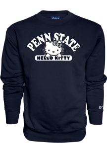 Womens Navy Blue Penn State Nittany Lions Quick Look Crew Sweatshirt