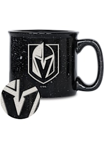 Vegas Golden Knights Speckle Campfire Ceramic Mug - Black