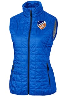 Cutter and Buck FC Cincinnati Womens Blue Rainier PrimaLoft Vest