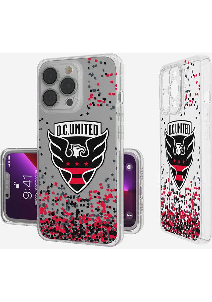 DC United iPhone 13 Pro Clear Phone Cover