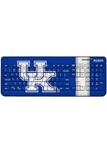 Kentucky Wildcats Stripe Wireless USB Keyboard Computer Accessory