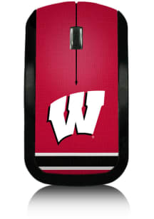 Wisconsin Badgers Stripe Wireless Mouse Computer Accessory