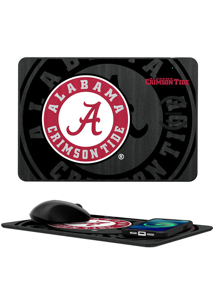 Alabama Crimson Tide 15-Watt Mouse Pad Phone Charger