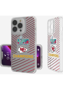 Kansas City Chiefs 2022 Super Bowl LVII Champ iPhone 12 Pro Max Clear Phone Cover