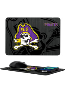 East Carolina Pirates 15-Watt Mouse Pad Phone Charger