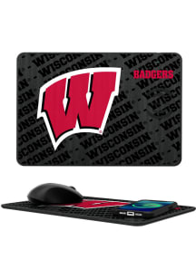 Wisconsin Badgers 15-Watt Mouse Pad Phone Charger