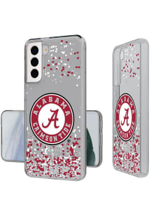 Alabama Crimson Tide Galaxy Confetti Slim Phone Cover