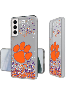 Clemson Tigers Galaxy Confetti Slim Phone Cover