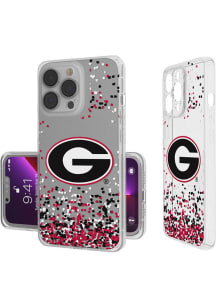 Georgia Bulldogs iPhone Confetti Phone Cover