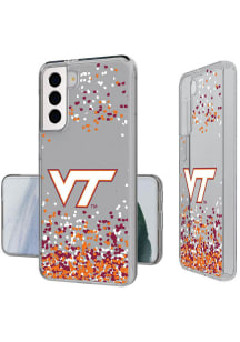 Virginia Tech Hokies Galaxy Confetti Slim Phone Cover