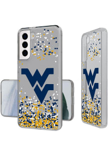 West Virginia Mountaineers Galaxy Confetti Slim Phone Cover