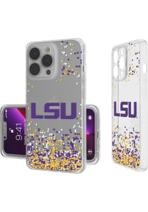 LSU Tigers iPhone Confetti Phone Cover