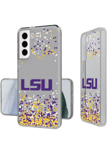 LSU Tigers Galaxy Confetti Slim Phone Cover