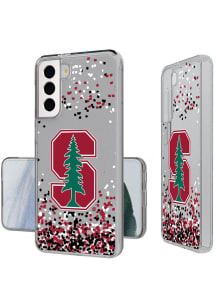 Stanford Cardinal Galaxy Confetti Slim Phone Cover