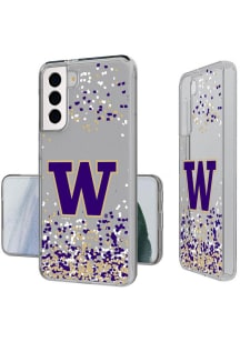 Washington Huskies Galaxy Confetti Slim Phone Cover