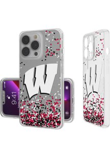 Wisconsin Badgers iPhone Confetti Phone Cover