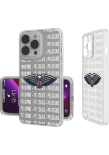 New Orleans Pelicans iPhone Blackletter Phone Cover