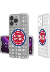 Detroit Pistons iPhone Blackletter Phone Cover