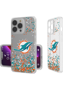 Miami Dolphins iPhone Confetti Phone Cover