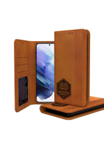 Houston Dynamo Galaxy Woodburned Folio Phone Cover