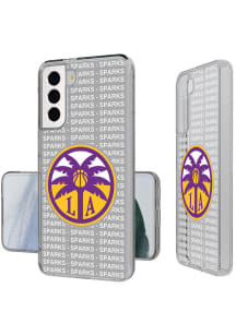Los Angeles Sparks Galaxy Clear Slim Case Phone Cover