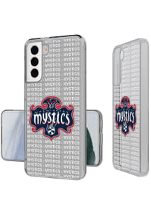 Washington Mystics Galaxy Clear Slim Case Phone Cover