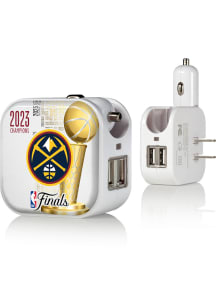 Denver Nuggets 2023 NBA Finals Champions 2 in 1 USB Phone Charger