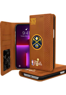 Denver Nuggets 2023 NBA Finals Champions iPhone Folio Phone Cover