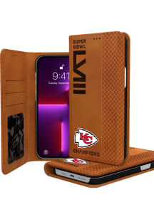 Kansas City Chiefs Super Bowl LVIII Champions iPhone Folio Phone Cover