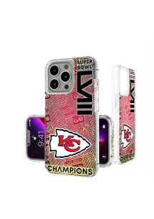 Kansas City Chiefs Super Bowl LVIII Champions iPhone Glitter Phone Cover